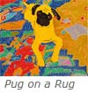 Pug on a Rug